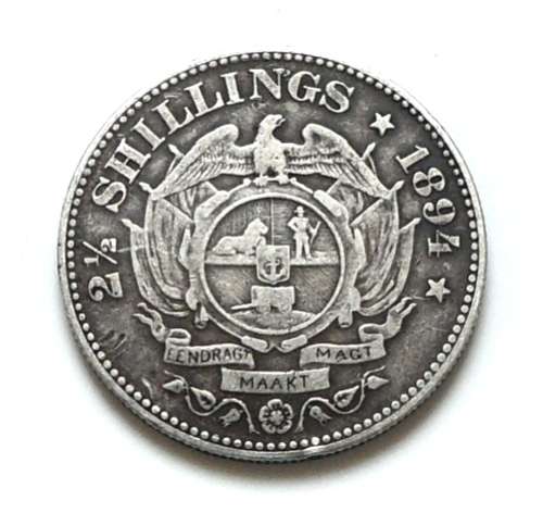 ZAR 1894 2 1/2 SHILLINGS