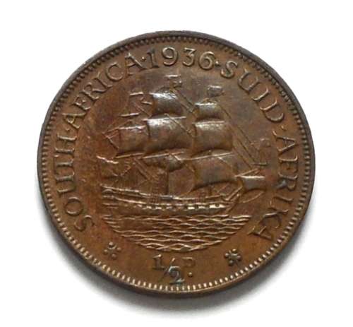 1936 HALF PENNY
