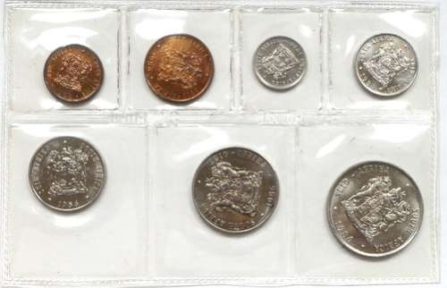 1986 COIN SET UNC S.A.M.