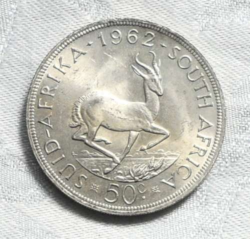 1962 CROWN 50 CENTS "EXCELLENT"