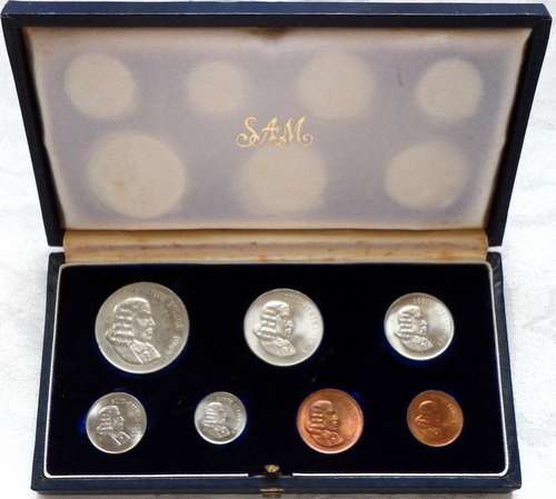 1965 SHORT PROOF SET S.A.M.  **SILVER RAND**