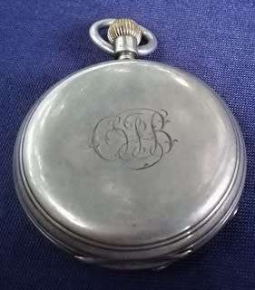 STERLING SILVER CHESTER 1889 POCKET WATCH FULL HUNTERS