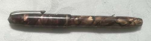 CONWAY STEWART FOUNTAIN PEN CARTRIDGE 14 K NIB LEVER FILL-CONDITION SEE PHOTOS