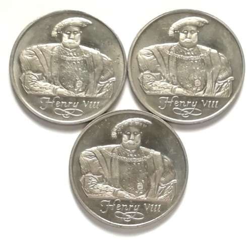 HENRY V111 + ANNE BOYELYN TOKEN X 3 **BID PER TOKEN**