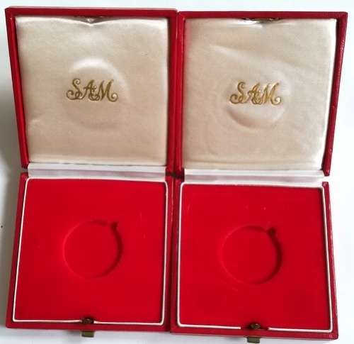 KRUGER RAND OZ EMPTY S.A.M. RED BOX X 2 BID/BOX