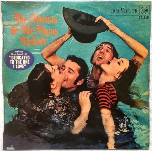 THE MAMAS AND THE PAPAS - DELIVER RCA VICTOR 32-218 VINYL LP VG