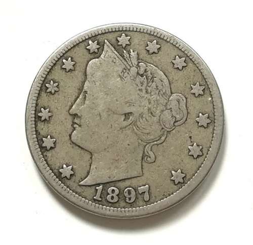 UNITED STATES 1897 5 CENTS