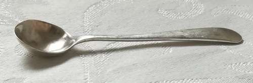 STERLING SILVER SHEFFIELD 1934 SALT/MUSTARD SPOON 6.7 MM