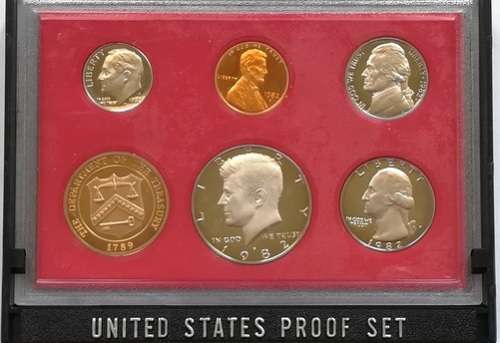 UNITED STATES MINT 1982 PROOF SET