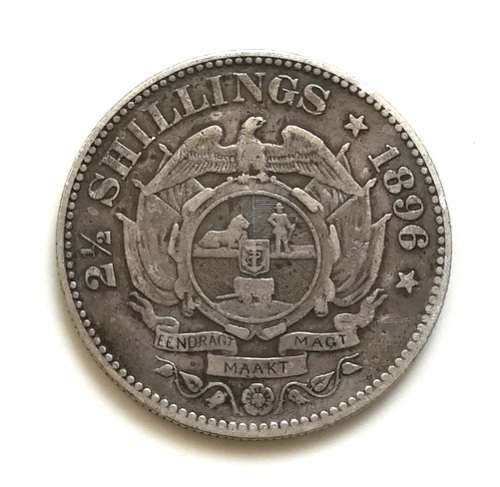 ZAR 1892 2 1/2 SHILLINGS