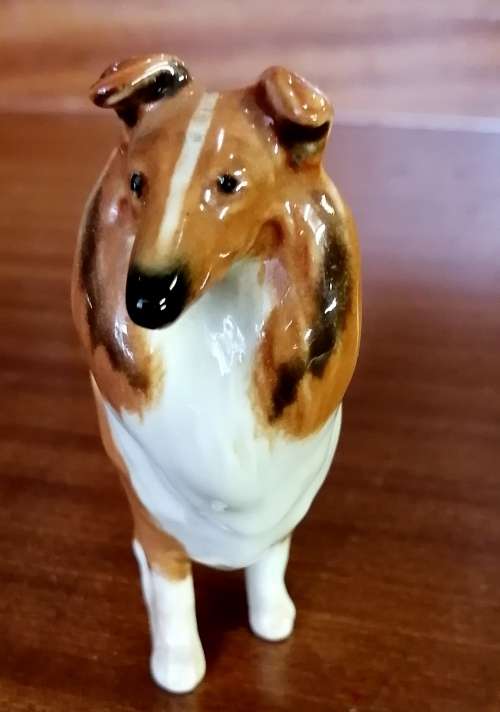 BESWICK COLLIE DOG STANDING 90X85MM