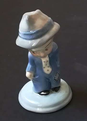 WADE - POOR MAN **RARE** 1950'S FIGURE 75 X 45 MM