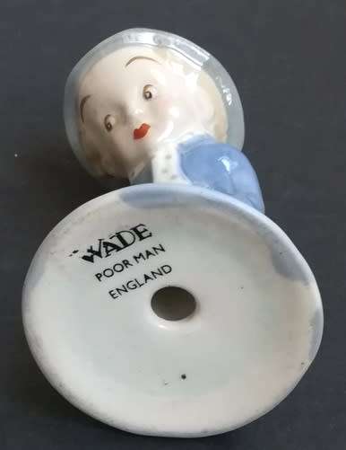 WADE - POOR MAN **RARE** 1950'S FIGURE 75 X 45 MM