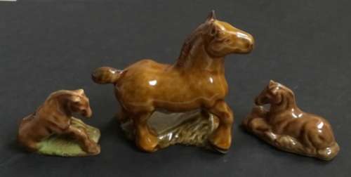 WADE - HORSE SETS - SET 2 - 1978-1981 30-65X38-70 MM