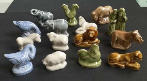 WADE - NOAH'S ARK + ANIMALS **FULL SET** ARK 280X160X110MM + 15 ANIMALS
