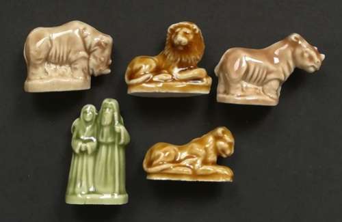 WADE - NOAH'S ARK + ANIMALS **FULL SET** ARK 280X160X110MM + 15 ANIMALS