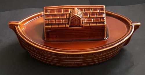 WADE - NOAH'S ARK + ANIMALS **FULL SET** ARK 280X160X110MM + 15 ANIMALS