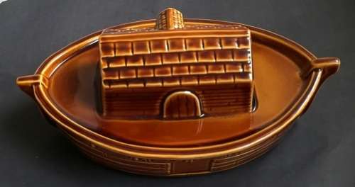 WADE - NOAH'S ARK + ANIMALS **FULL SET** ARK 280X160X110MM + 15 ANIMALS