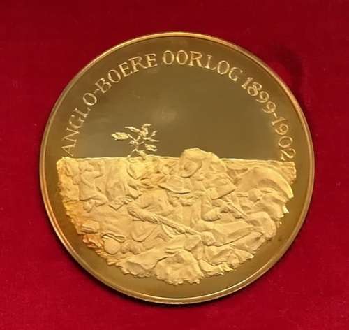 SILVER MEDALLION ANGLO BOER WAR - GENERAL J B M HERTZOG