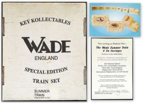 WADE - SPECIAL EDITION SUMMER TRAIN SET BOXED **KEY KOLLECTABLES**