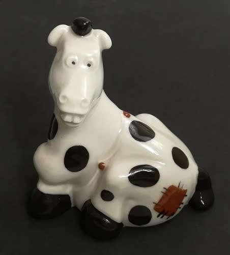 WADE - 1997 PANTOMIME HORSE - COLLECTOR'S CLUB FIGURINE 90 MM