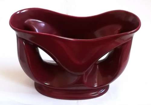 LUCIA WARE MAROON/RED VASE 180MMX250MM