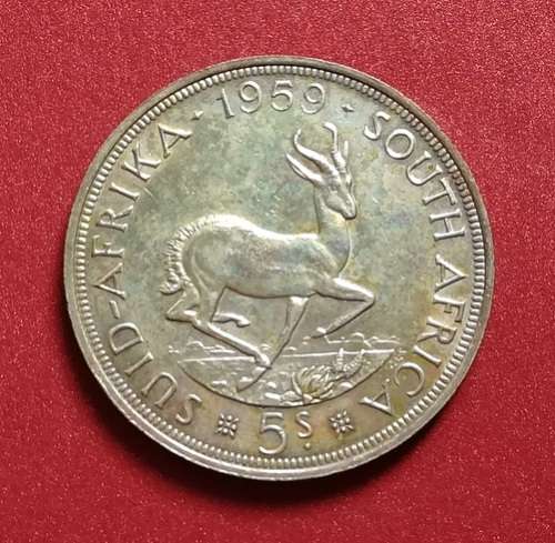 UNION 1959 5 SHILLINGS **RARE**