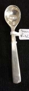 STERLING SILVER  MUSTARD SPOON 65MM