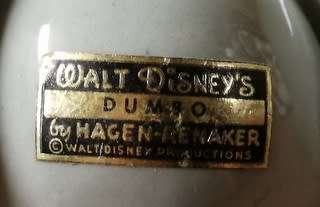 WADE DISNEY - BLOW UP  DUMBO - ORIGINAL LABEL -**EXCELLENT** 90MM