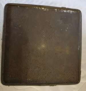 VINTAGE TIN 1LB NECTAR TEA 115 X 115 X 115MM