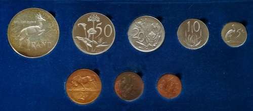 REPUBLIC 1978 PROOF SET S A M BLUE BOX