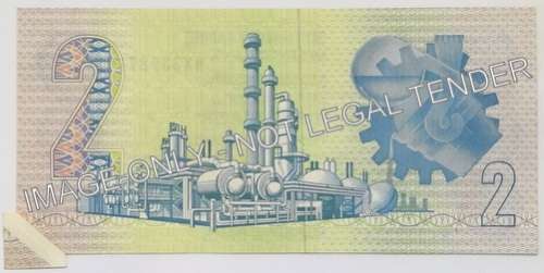 G P C DE KOCK 2 RAND **ERROR** **REPLACEMENT NOTE**  **RARE**