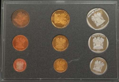 REPUBLIC 1997 S A M PROOF SET