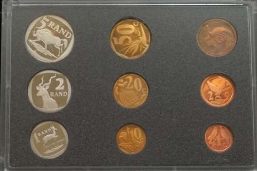 REPUBLIC 1997 S A M PROOF SET