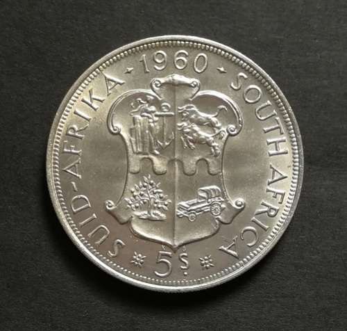 UNION 1960 5 SHILLINGS **EXCELLENT**