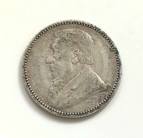 ZAR 1896 6 PENCE