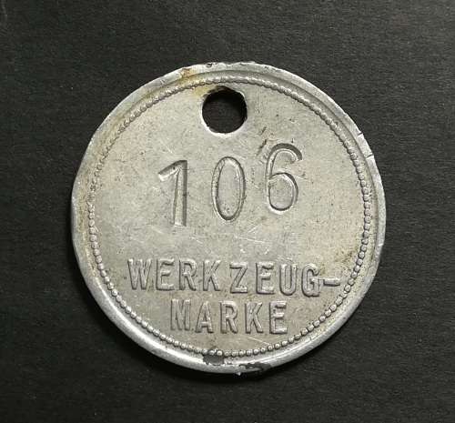 GERMANY MERCHANDISE TOKEN 30 MM MILLENIUM