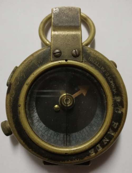 WW1 MILOITARY OFFICER'S COMPASS F-L 1918 NO.144888