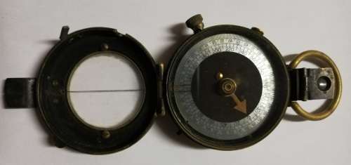 WW1 MILOITARY OFFICER'S COMPASS F-L 1918 NO.144888