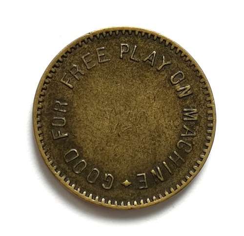 TOKEN - SAMSON NOVELTY CO HOLBORN - GOOD FOR FREE PLAY 20MM