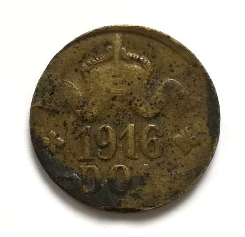 GERMAN EAST AFRICA 1916 DOAT 20 HELLER