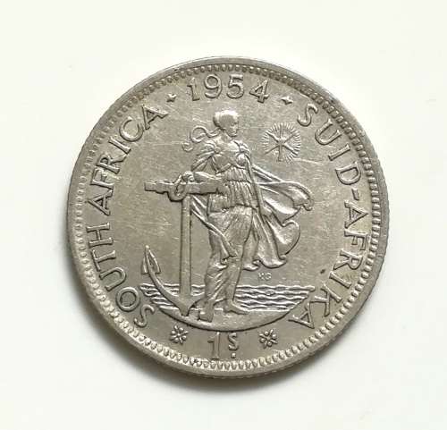 UNION 1954 1 SHILLING