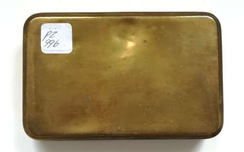 WW1 1914 CHRISTMAS BRASS GIFT BOX TIN PRINCESS MARY