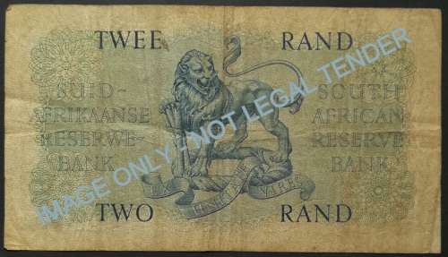 G RISSIK 2 RAND 1ST ISSUE **FILLER** NOTE