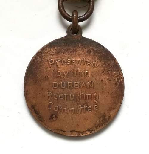 DURBAN RECRUITING COMMITTEE MEDALLION 25MM