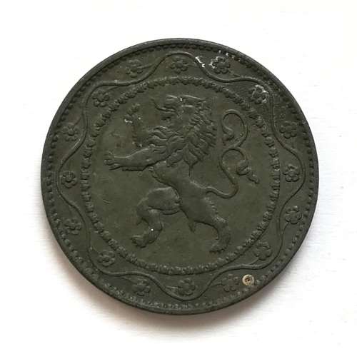 BELGIUM 1916 25 CENTS