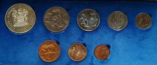 REPUBLIC 1980 PROOF SET S A M