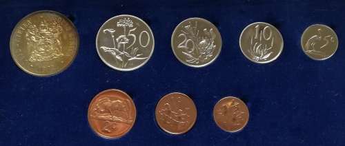 REPUBLIC 1972 PROOF SET S A M