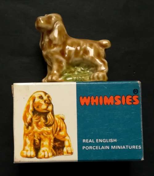 WADE WHIMSIES **ORIGINAL BOX** NO.5 SPANIEL