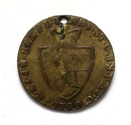GEORGE 111 1790 GAMING TOKEN 25MM